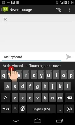 Arc Keyboard android App screenshot 1