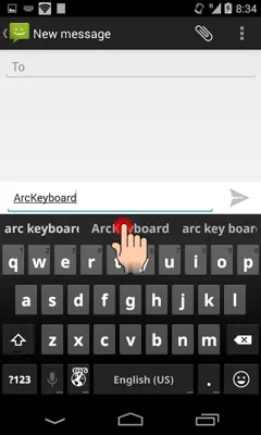 Arc Keyboard android App screenshot 2