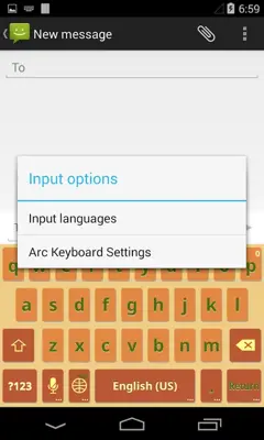 Arc Keyboard android App screenshot 6